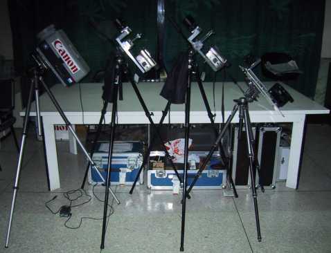 All video systems are show here at the Xinglong observatory in operational status