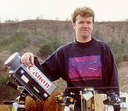 Koen Miskotte at the DMS Leonid Expedition in Alcudia de Guadix, Andalucia, Spain - 1995