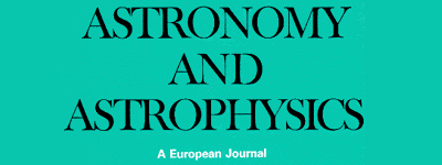 Frontpage of Astronomy and Astrophysics